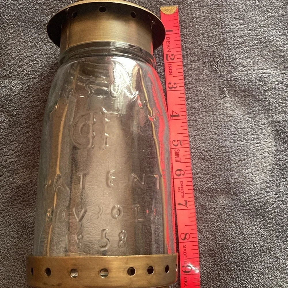 C.T.W. Home Collection Brass Lantern